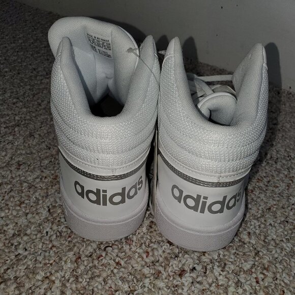 Adidas neo Hoops 20 Mid Men's Basketball Shoes White US Size 10 - Picture 4 of 9